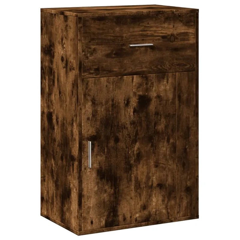 Kommode aus Massivholz Räuchereiche 56,5 x 39 x 90 cm Highlight
