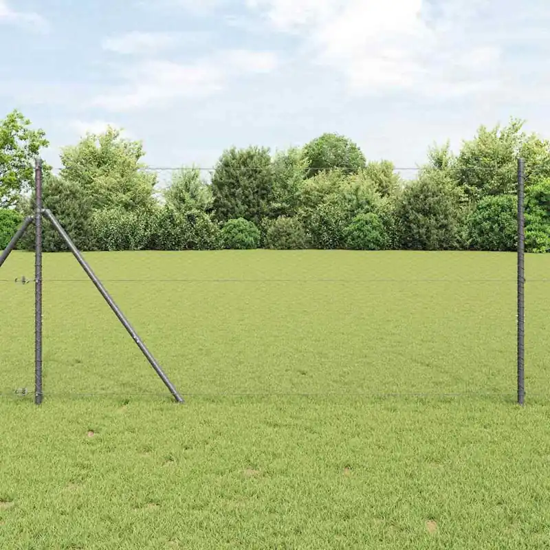 Hexagonzaun PVC Grau 100 x 1 m – Moderner Garten- und Terrassenzaun Versand Am Gleichen Tag