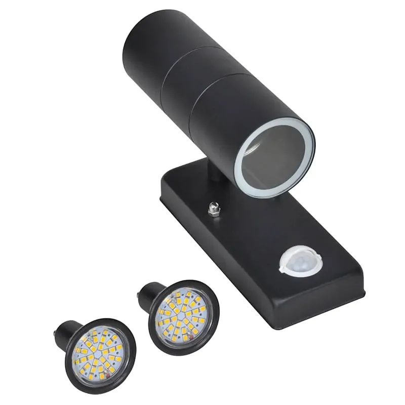 Online Kaufen LED-Wandleuchte Edelstahl Hartglas 6x11,5x22 cm Warmweiß