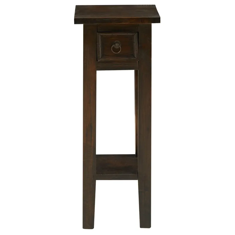 Neue Ware Nachttisch MACAO - Mahagoni Braun