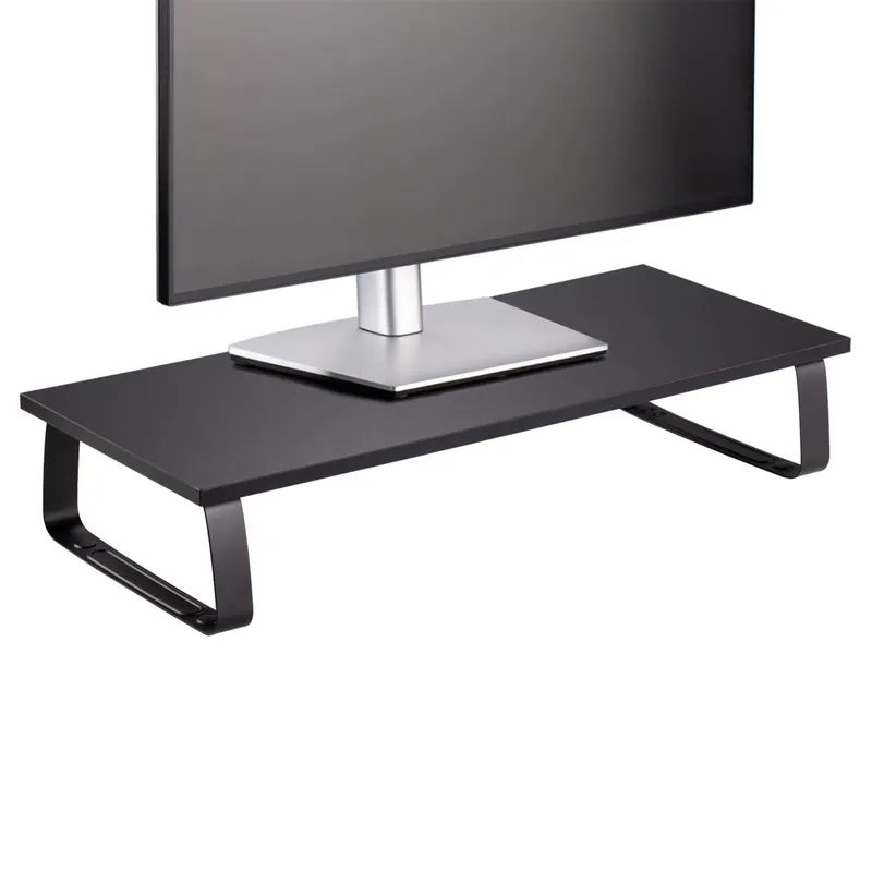 Monitorständer STANFORD - Desktop-Organizer, Schwarz, Modernes Design, 60 cm Schnäppchen