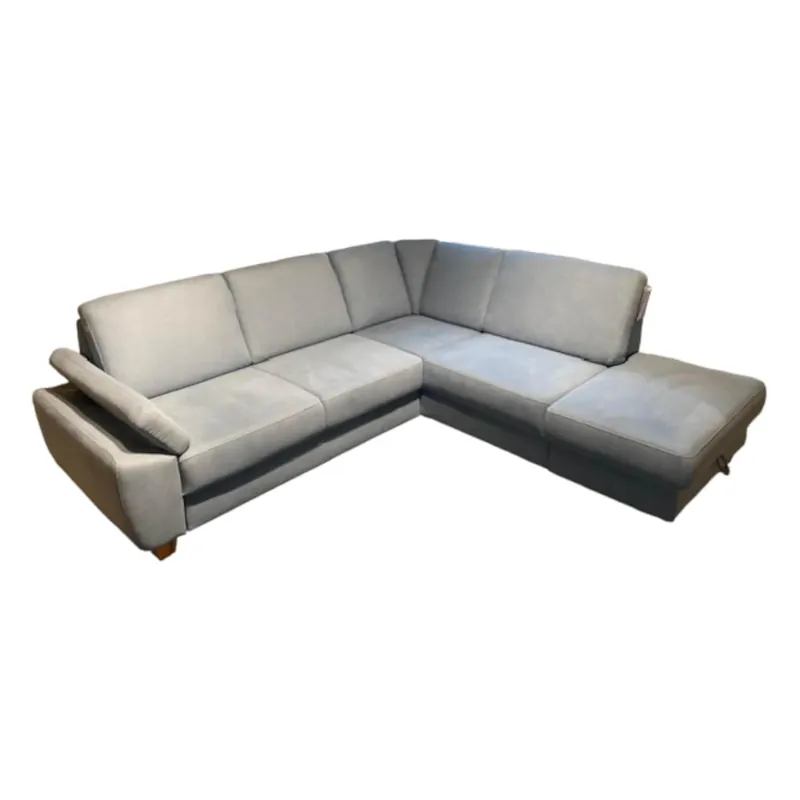 Heißes Angebot Ecksofa Sommerville Stoff Olympia Clean Hellblau 1695
