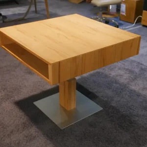 Online Kaufen Couchtisch Lift Kernbuche Naturöl Gestell Stahl Verchromt