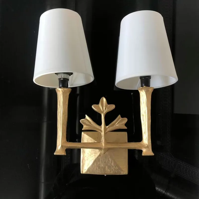 Wandleuchte Luxor Applique 2-Armig Farbe Gold Billig