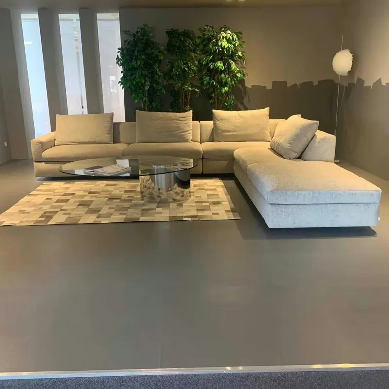 Angebot Ecksofa Tigra Divanbase Stoff Galetti F2a C002 Beige