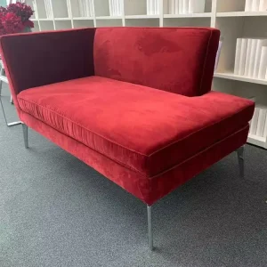 Recamiere Kay Stoff Allure Velvet Chianti 1357.011 Rabatt