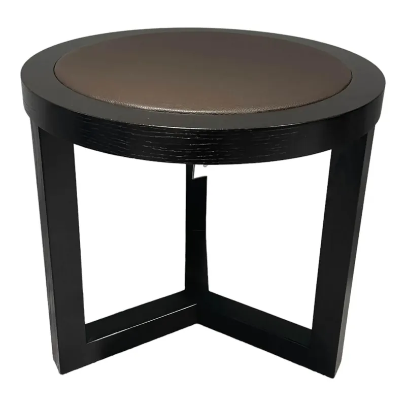 Beistelltisch Zero 50x45 Leder Nappa 2212 Braun Top-Seller
