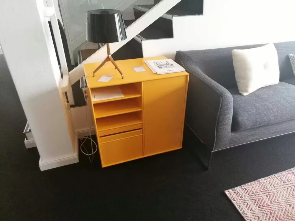 Sideboard Einzelelement MDF Farbe Madras Gelb Neue Ware