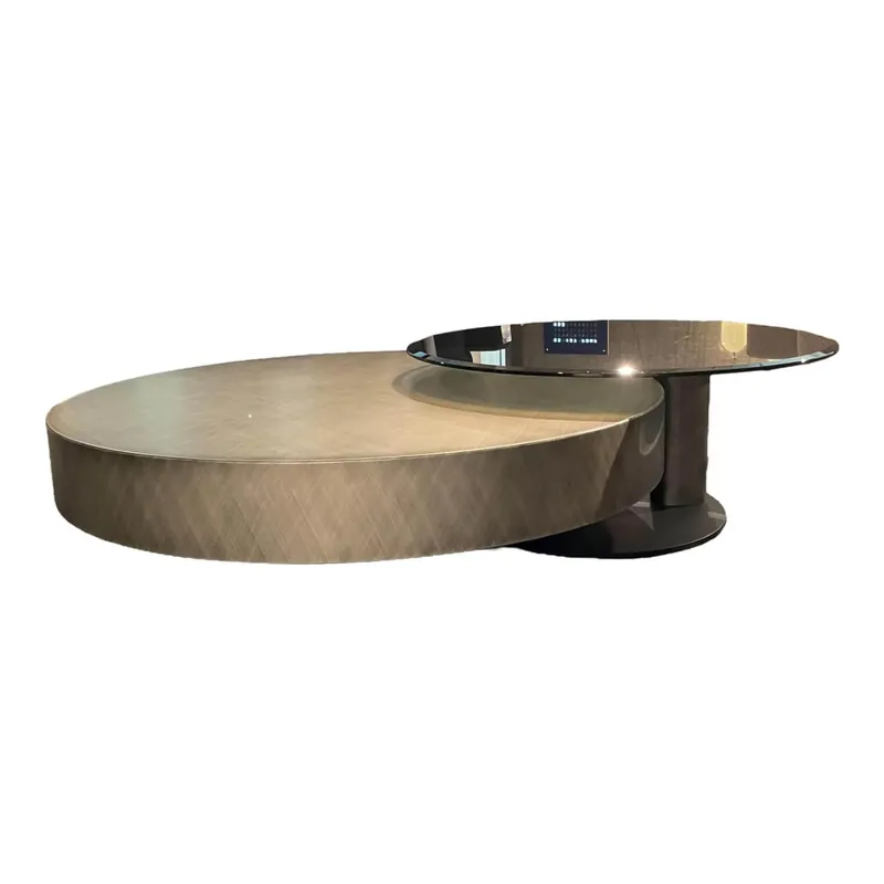 Beliebt Couchtisch Arena Bond Asis Metall GFM73 Schwarz Gaufriert Platte Brushed Grey Platte Glas Rauchig Facettiert