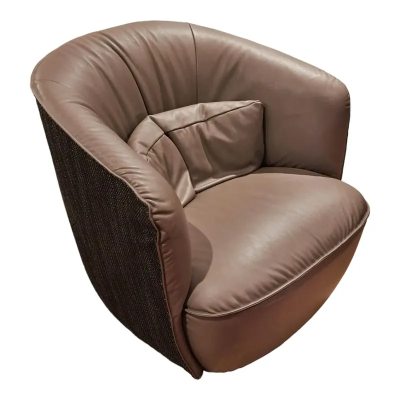 Sessel Ishino Stoff Elen 1406 Taupe Graubraun Außen Bogar 7830 Nightshade Schwarz Drehteller Schwarz Pulverbeschichtet Billig