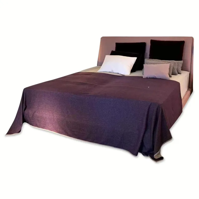 Bett Maxime Stoff Tokyo 023810037 Rosa Rot 180 x 200 cm inkl. Matratzensystem Expressversand