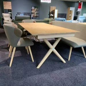 Essgruppe Alpin 3 Stühle 1 Bank 1 Tisch mit Auszugsfunktion Top-Seller