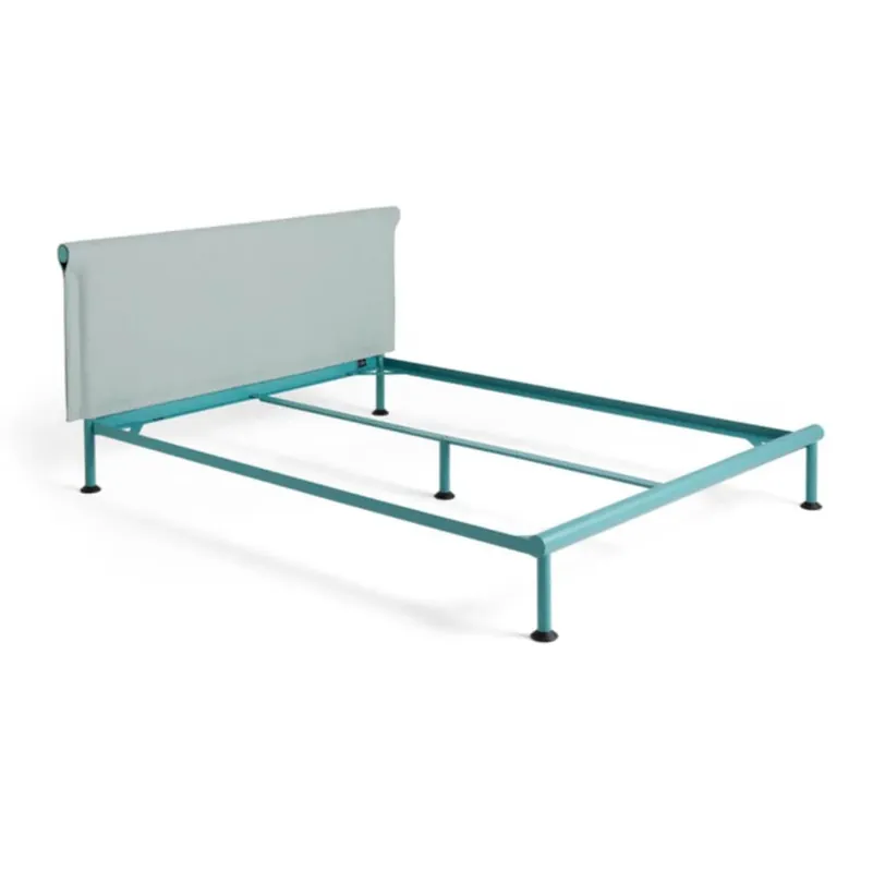 Ausverkauf Bett Tamoto Stoff Metaphor 023 Metall Mint Turquoise Ohne Matratze Und Lattenrost