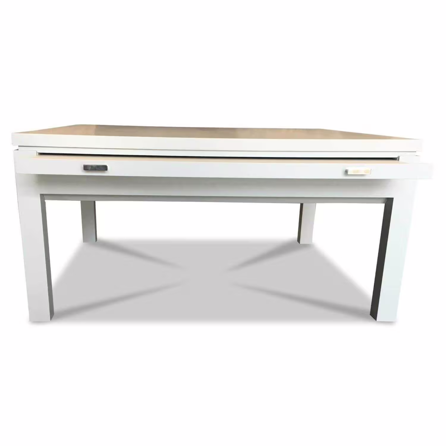 Couchtisch Bordeaux Holz Grau Lackiert Abverkauf
