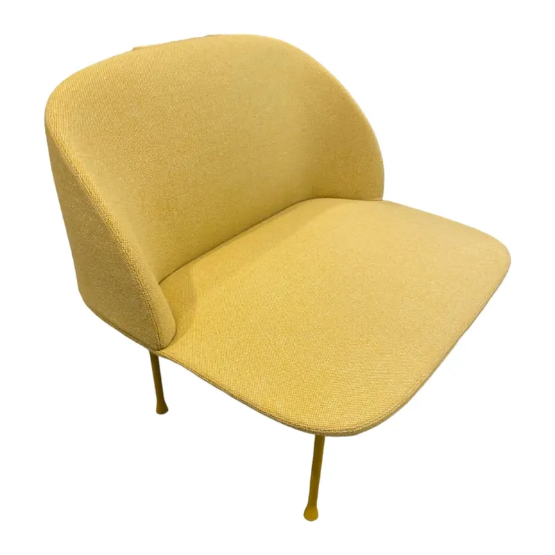 Direkt Vom Hersteller Sessel Oslo Lounge Chair Stoff Steelcut Gelb Gestell Metall Gelb