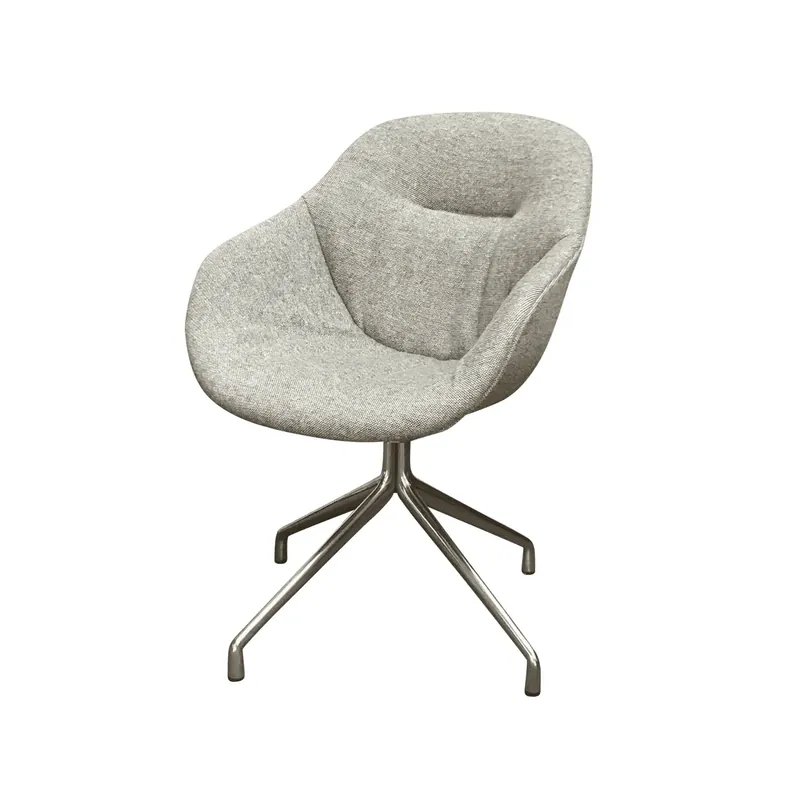 Angebot Stuhl About A Chair AAC 121 Soft Stoff Hallingdal 126 Grau Gestell Aluminiumh