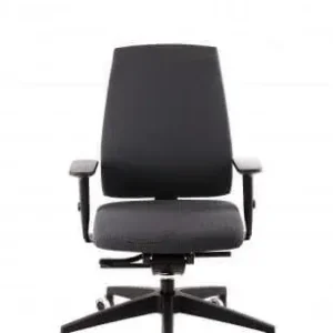 Expressversand Bürodrehstuhl 152G GOAL Schwarz mit Sitztiefenverstellung