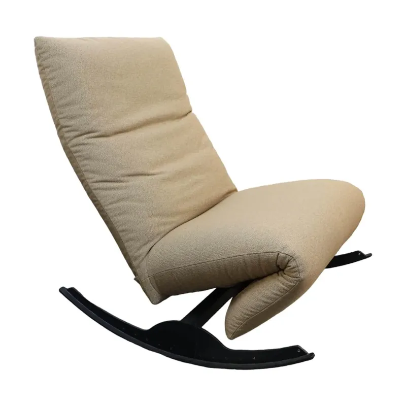 Must-Have Sessel Rockfrog 821 Breit Stoff Q2 Ocean Macchiato 1450/38 Gestell Schwarz