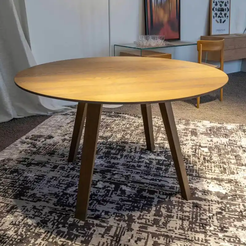 Sichere Zahlung Tisch Maverick Massivholz Eiche H08 Grau Geölt