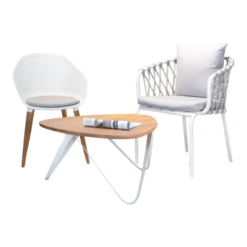 Begrenztes Angebot Joval Indoor Tisch Plektron Eiche Massiv Gestell Weiß Pulverbeschichtet Mit Stuhl Eden Und Stuhl Kopenhagen