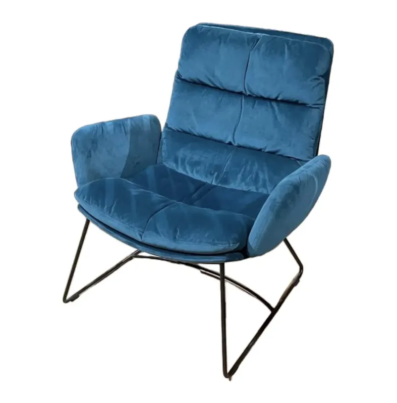 Online Kaufen Sessel Arva Lounge Stoff Seven Petrol 56 Struktur Schwarz