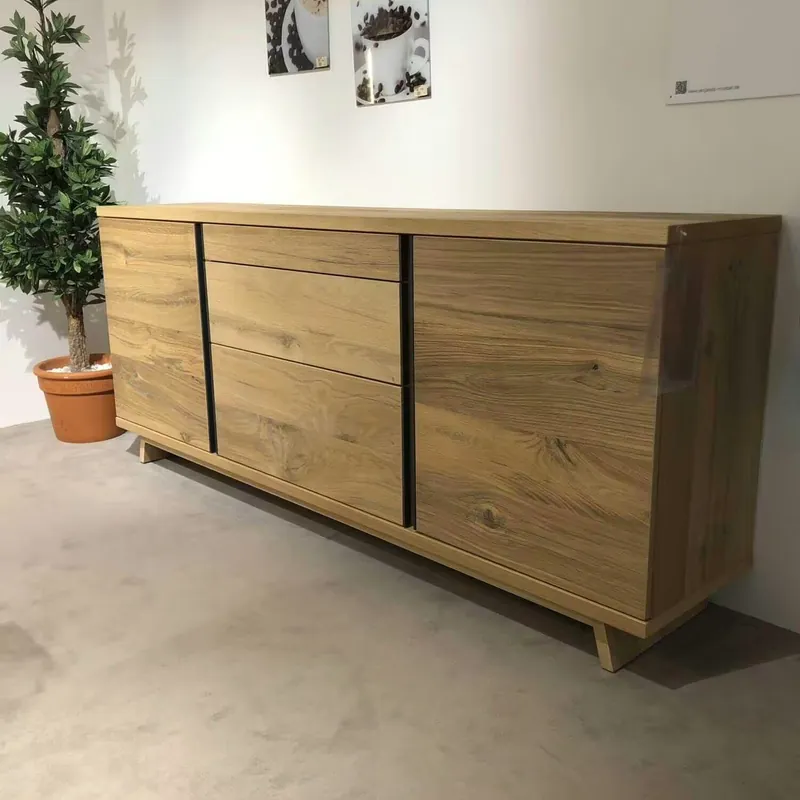 Sideboard Barola Eiche Rustico Hell Geölt Gebürstet Online Kaufen