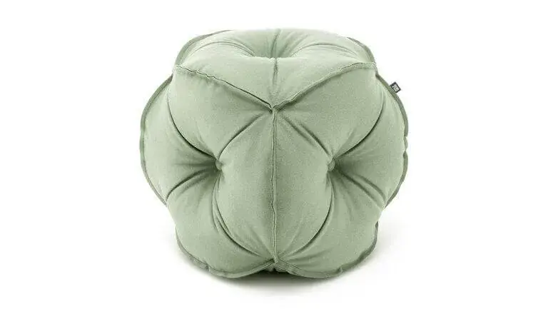 Bestseller Hocker 953 Bezug Stoff Farbe 944 Grüngrau