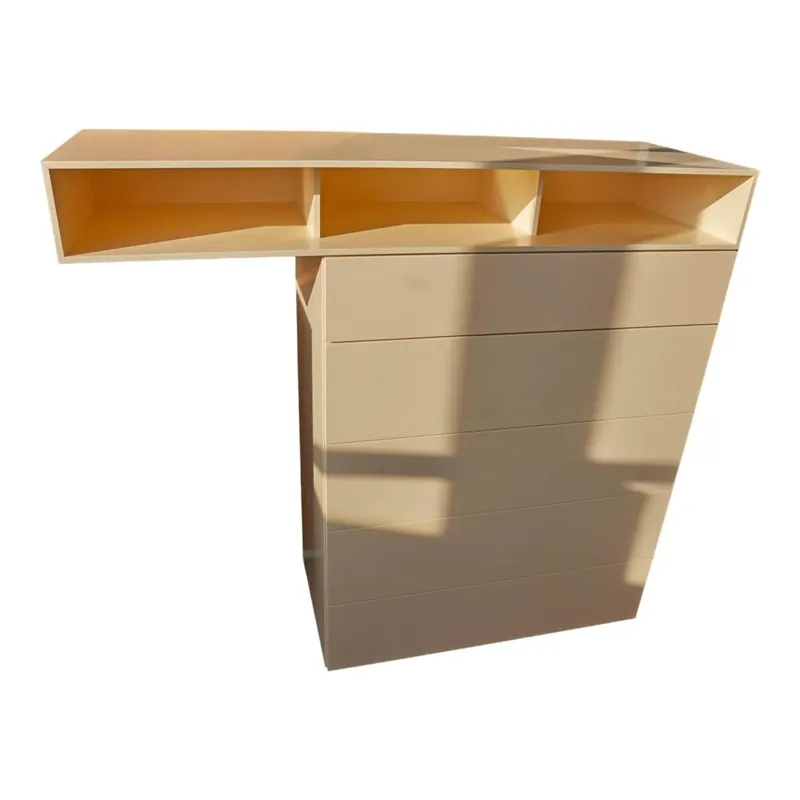 Sideboard Und Offenes Element Cosmo Sonderlack Sikkens F2.15.85 Pastell Orange Garantierte Lieferung