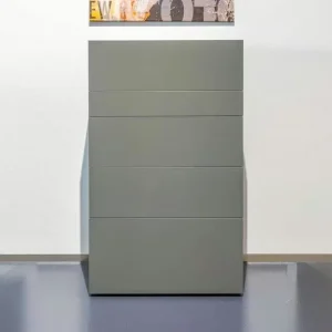 Preisknaller Schubkastenkommode Grau Grafite