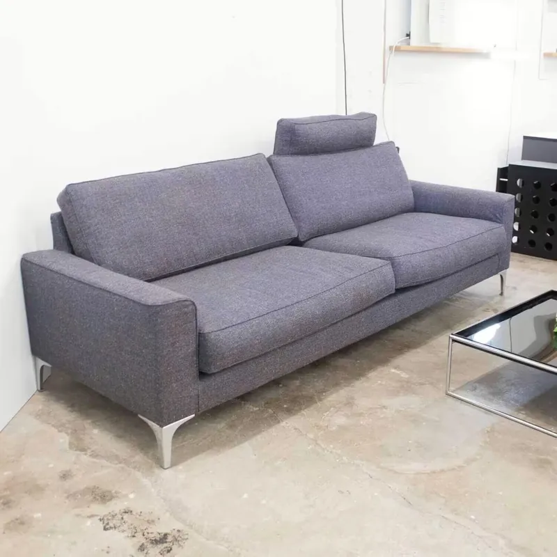 Sonderangebot Sofa 3.2 Stoff Spring IP 1746-454 Winkelfuß Verchromt