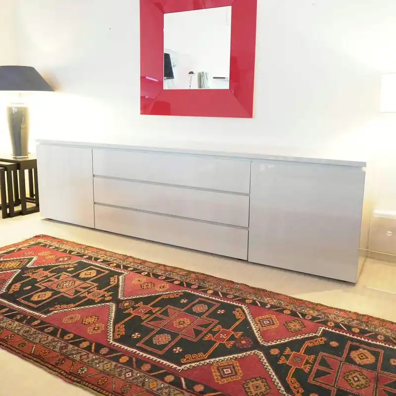Sideboard Cube Holz Weiß Mit 3 Schubladen Must-Have
