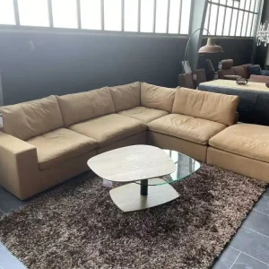 Ecksofa Lionel Hampton Leder R Vergilius Mammutgarn Nur Für Kurze Zeit