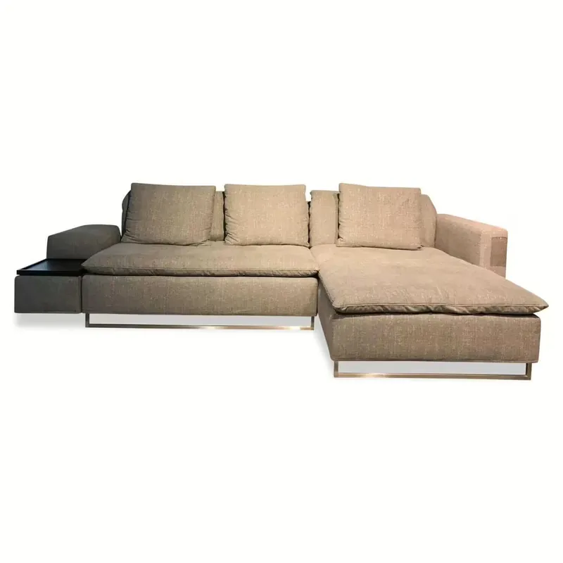 Schlafsofa Isla Stoff D Amy Grau 292x174 mit Verstellfunktion Sonderaktion