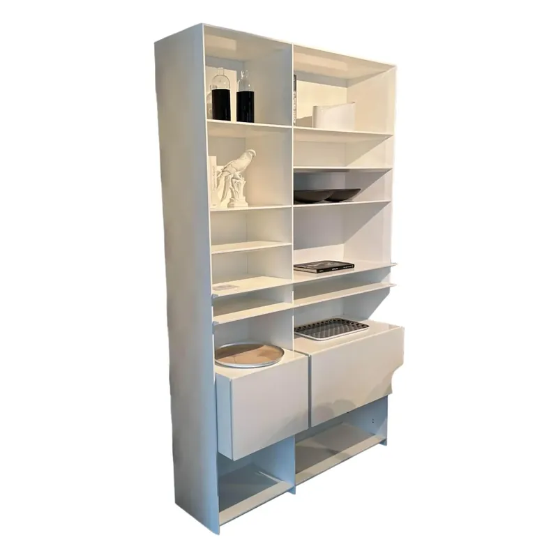 Mega-Angebot Regal Grid Lack Schneeweiß M03 Mit 2 Schubkästen