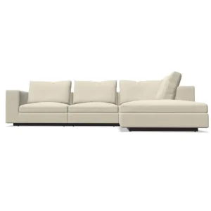 Sofa Living Landscape 755 Carre Off White Weiß Sockel Buche Lackiert Schwarz Sichere Zahlung