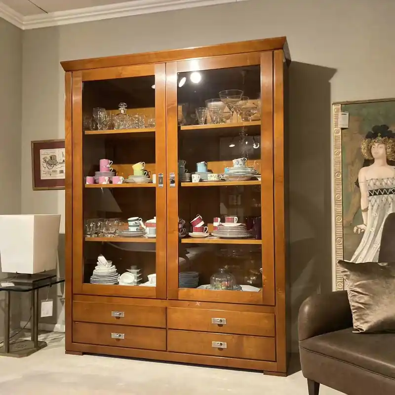 Jetzt Bestellen Vitrine Kirschbaum Ton E Glas