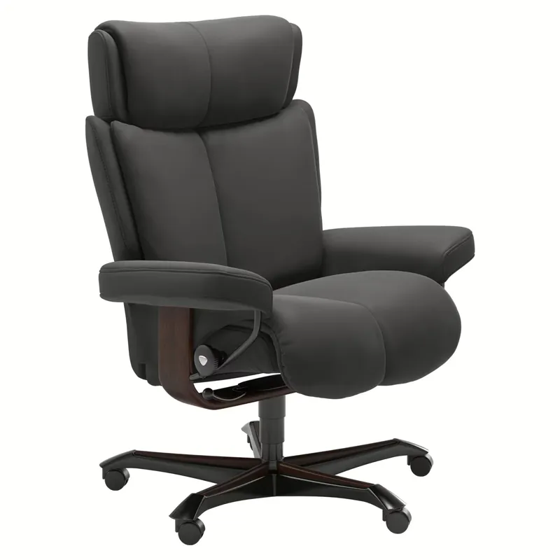 Stressless Magic Einheitsgröße Home Office Base Leder Paloma Rock Knallerangebot