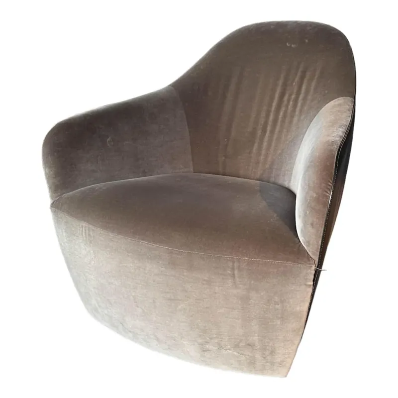 Kracherpreis Sessel Isanka Chair Bezug Stoff Harald 2 Mineral 242 Mit Drehteller Stahl Matt Pulverbeschichtet Schwarz