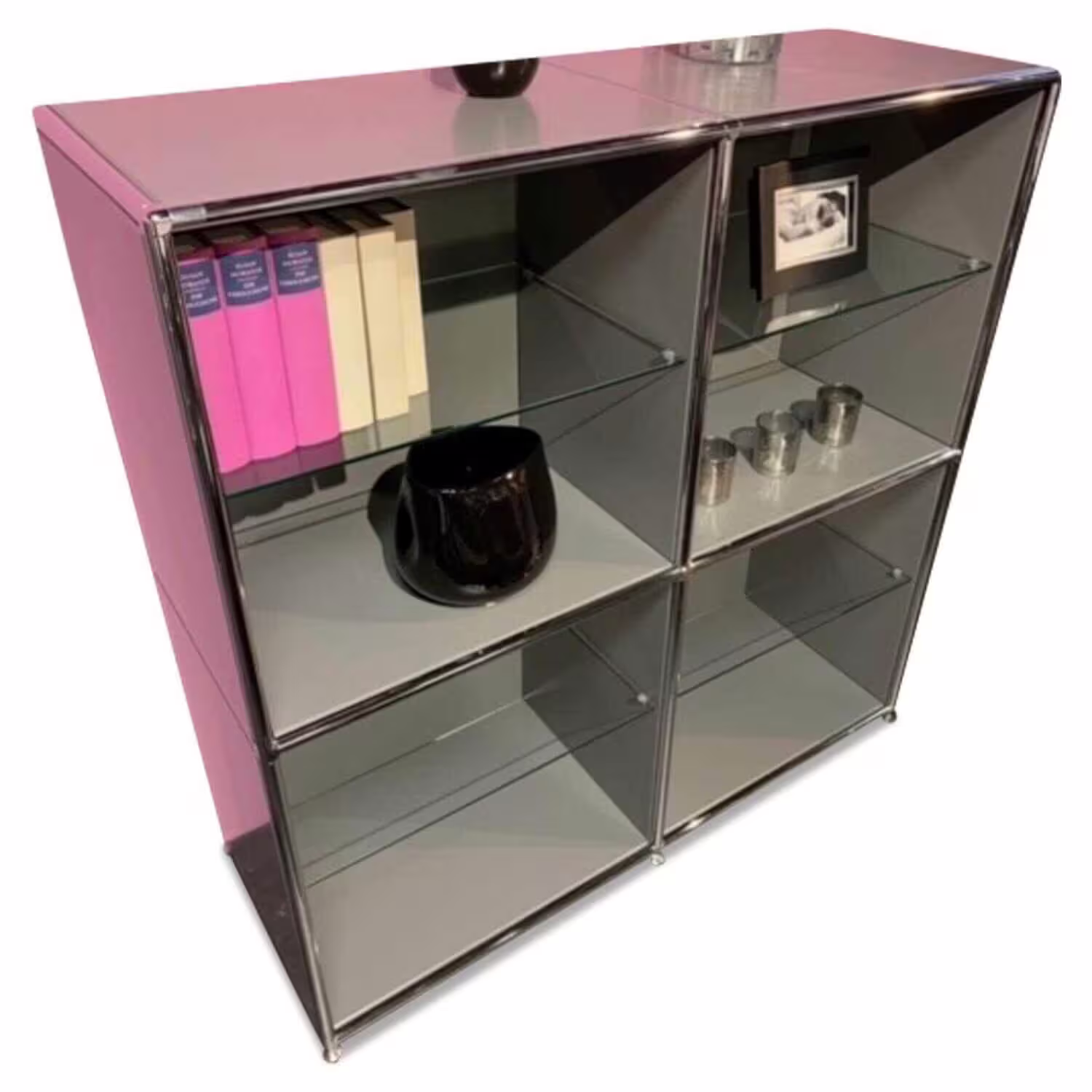 Regal Modul Space Lack Grau Aktuell