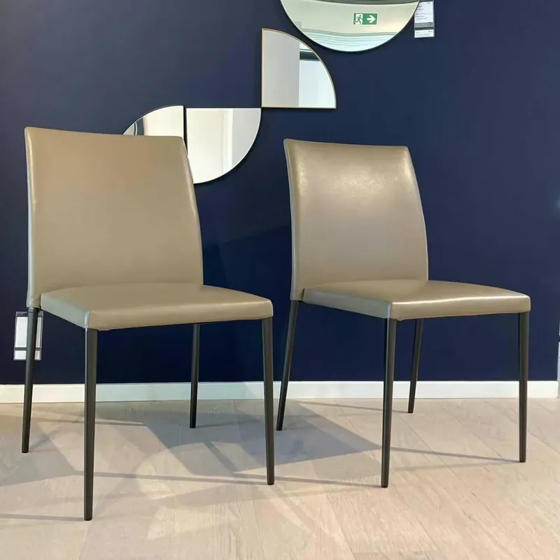 2er-Set Stuhl Deen 1600 Elen Fango Gestell Bronze Sonderaktion