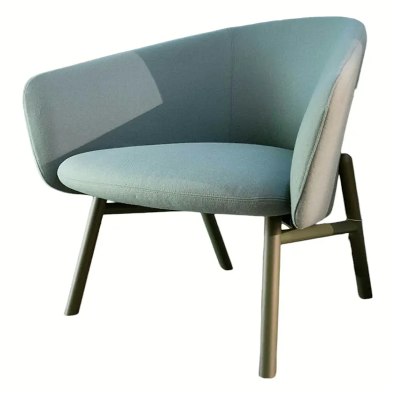 Sessel Tuile Stoff Hero Petrol Blau Preisknaller
