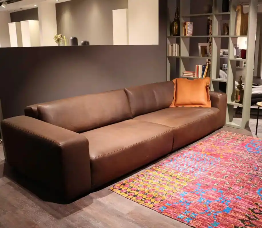 Sonderaktion Big-Sofa Massa Plus Leder 99 Taurus Braun