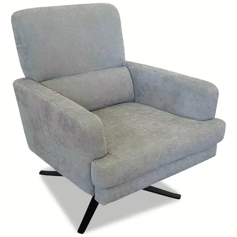 Sessel MR 4810 ES Stoff Blau Drehbar Jetzt Kaufen