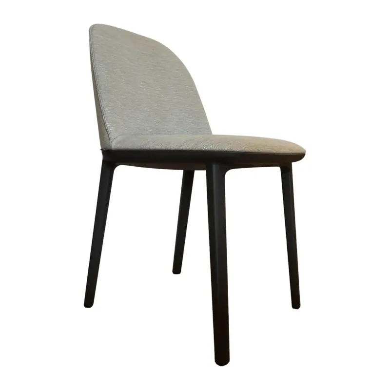 Preiswert Stuhl Softshell Side Chair Stoff Reed Stahlblau