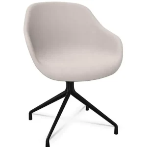 Stuhl AAC121 Bezug Stoff Mode 009 Drehgestell Aluminium Schwarz Pulverbeschichtet Heißes Angebot