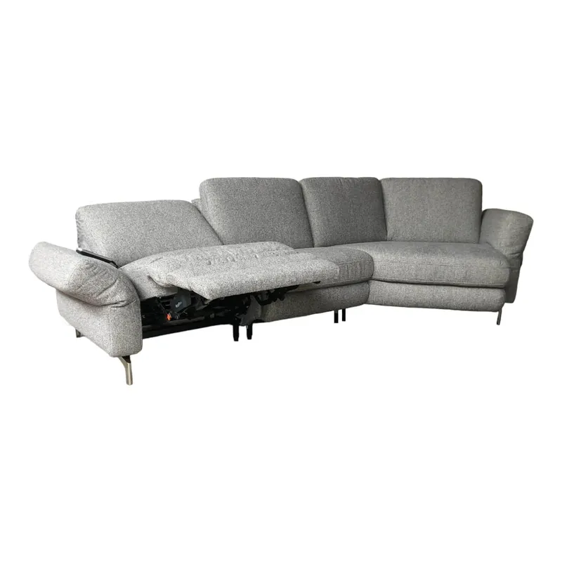 Ecksofa Lana Stoff Sneak Steal Grau Mit Funktion Finale Aktion
