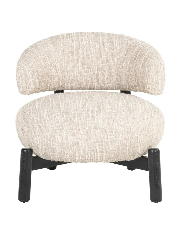 Sofort Bestellen Beige Angora Ornella Lounge Sessel
