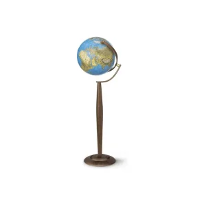 Must-Have Beleuchtete Globe-Stehleuchte Sylvia Blue