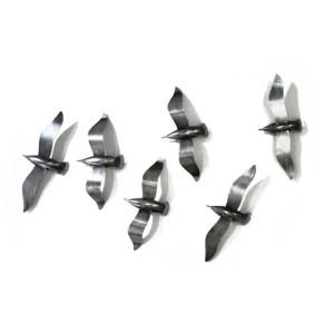 Sonderangebot 6 verschiedene Möwen aus Metall