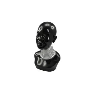 African decorative black silver bust Neue Kollektion